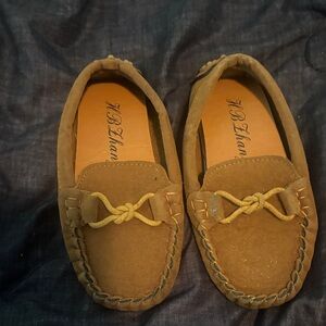 Brown Kids Moccasins